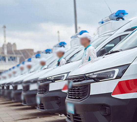 孝昌县服务车队展示